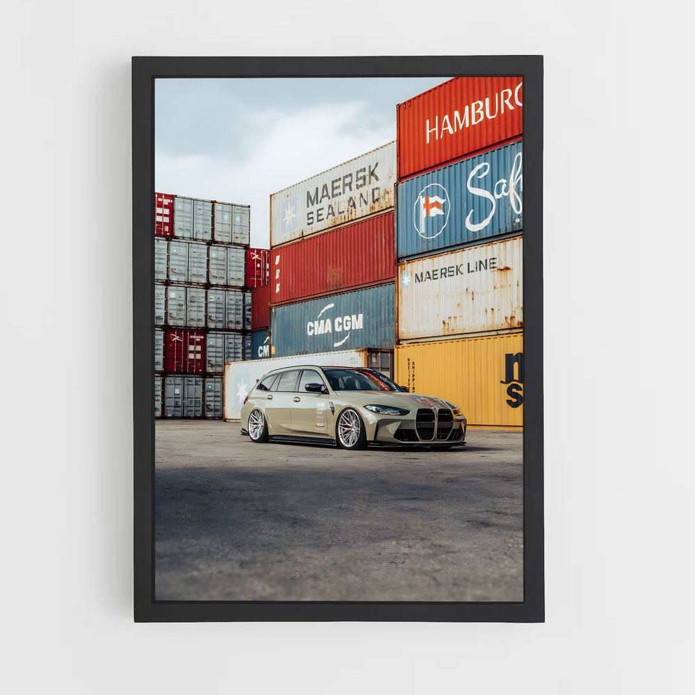 Poster M3 en Liberté – affiche BMW (vue 2)